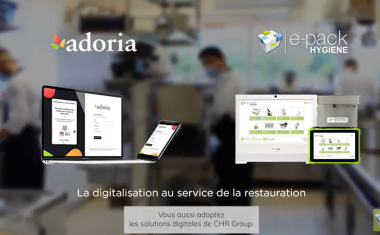 ePack Hygiene et Adoria, la digitalisation au service de la restauration