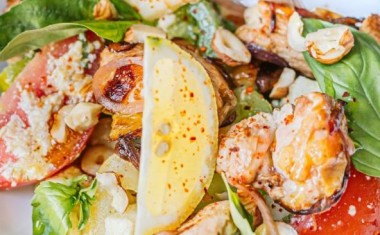 Salade estivale de pintade