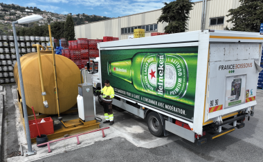 Camion biodiesel France Boissons