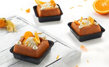 Baba au rhum carré par Bouvard Pro