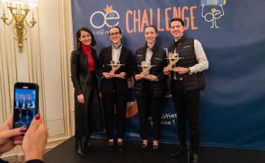 Laureats et Helene Binet