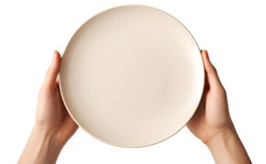 assiette vide