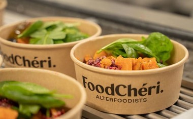 salade dans boite carton recyclable Foodchéri