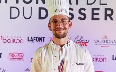 Alexandre Legras, champion de France du dessert 2024 