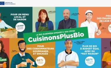 affiche cuisinons plus bio