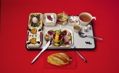 Plateau repas restauration ferroviaire