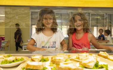 cantine avec enfants 