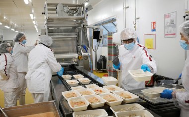 cuisine centrale chaine de conditionnement