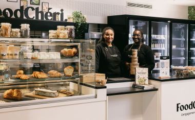 FoodChéri Café avec deux serveurs