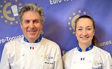 Virginie Basselot et Michel Roth