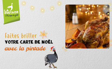 faire briller la carte avec la pintade