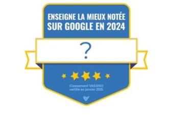 ENSEIGNE LA MIEUX NOTEE