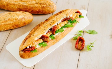 Baguette sandwichs graines