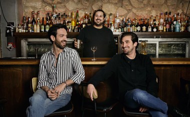 De g. à d. Matteo Grotti, Joaquin Malki et Marco Duce, le trio du Memento