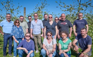 EQUIPE DE cuisiniers du havre dans les champs 