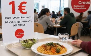 plateau repas restaurant universitaire 1 euro