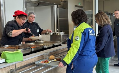 SELF MICHELIN avec clients restaurant entreprise