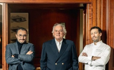 Stéphane Manigold, Michel Rostang et Nicolas Beaumann