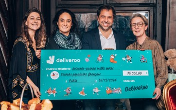 Deliveroo Secours populaire