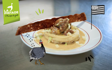 Recette de pintade en Bretagne
