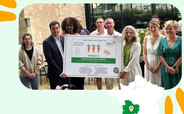 Remise label ecocert en cuisine à la ville de périgueux
