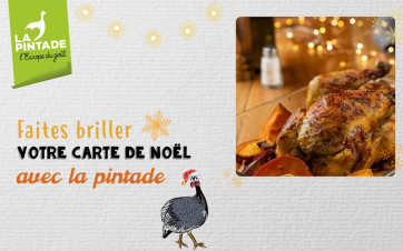 faire briller la carte avec la pintade