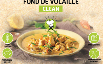 Photo assiette fond de volaille dupont restauration