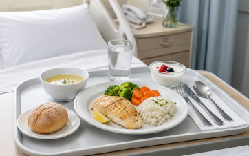 plateau repas hôpital