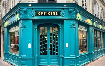 La façade du restaurant Officine