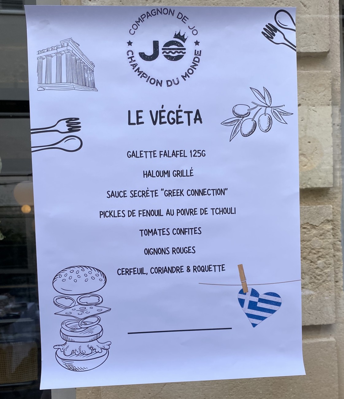 Le Vegeta Joannes Richard, Les burgers de Jo