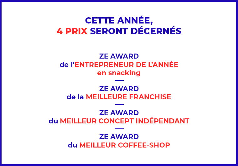 prix Ze Awards Snacking