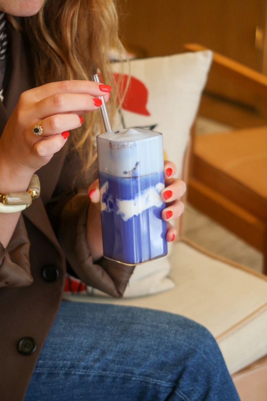 48 Collagen Café Boisson Blue