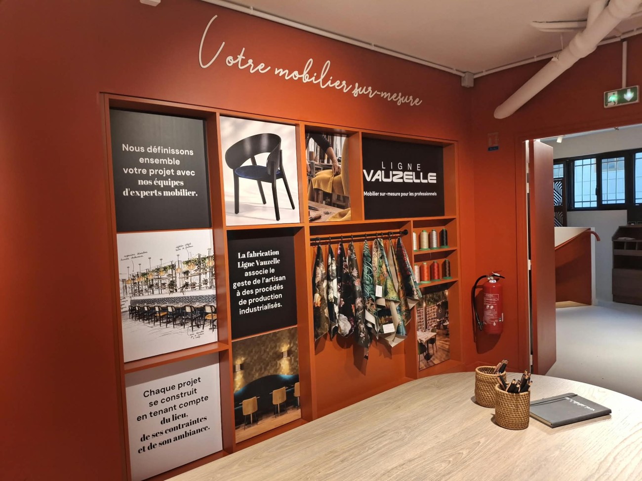  L’Atelier, la Tissuthèque, la Matériauthèque, la Studiothèque