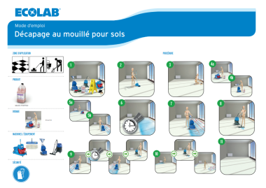 Gamme Maxx Ecolab décapage