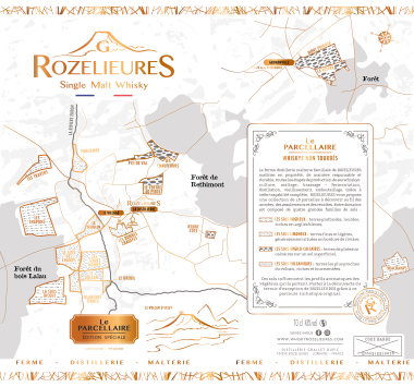 carte distillerie de Rozelieures