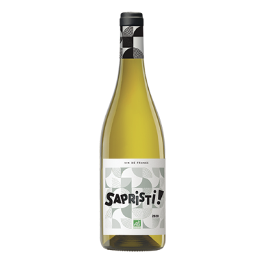 Bouteille de vin Sapristi blanc