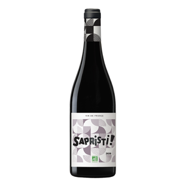 Bouteille de vin Sapristi rouge