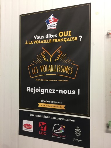 affiche "vous dites oui à la volaille Française ?"