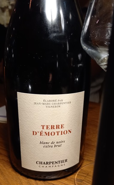 Charpentier Terre d'Emotion blanc de noirs