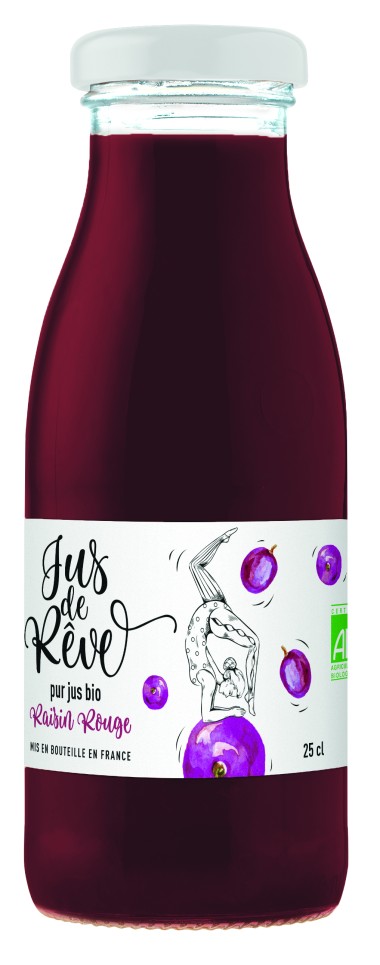 JUS DE REVE RAISIN ROUGE C10