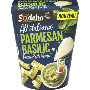 Sodebo 2024 All Italiana Rigatoni Pesto Verde