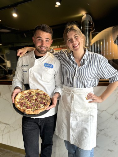 Florent Mercier et Carla Ferrari