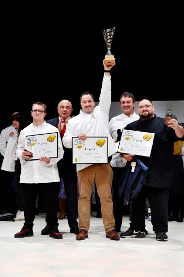 Podium du Master du meilleur pain au chocolat