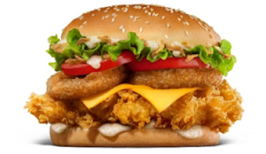 BFF burger Burger King KFC version KFC