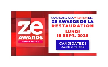 Candidatez à la 7ème édition des Ze Awards de la Restauration