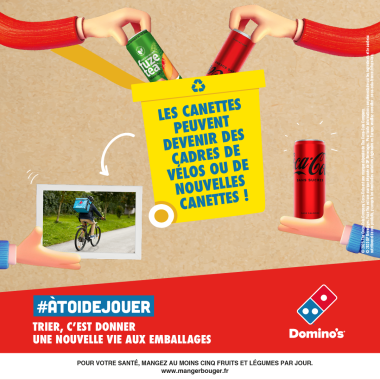 Domino's Pizza campagne tri 2025