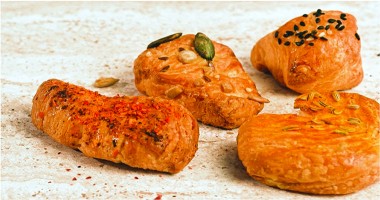 Torsade façon bouchées apéritives salées