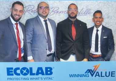 Ithri Belamine, Davy Lam, Romain Jeunot, David Tran Nguyen, Ecolab France