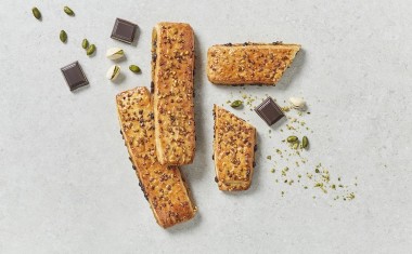 Le finger pistache-chocolat Bridor