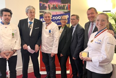 Remise de médailles ET France 2026